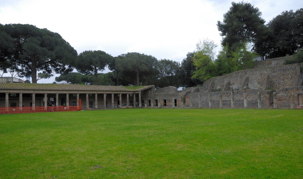 Pompei, Quadriportikus der Gladiatoren
