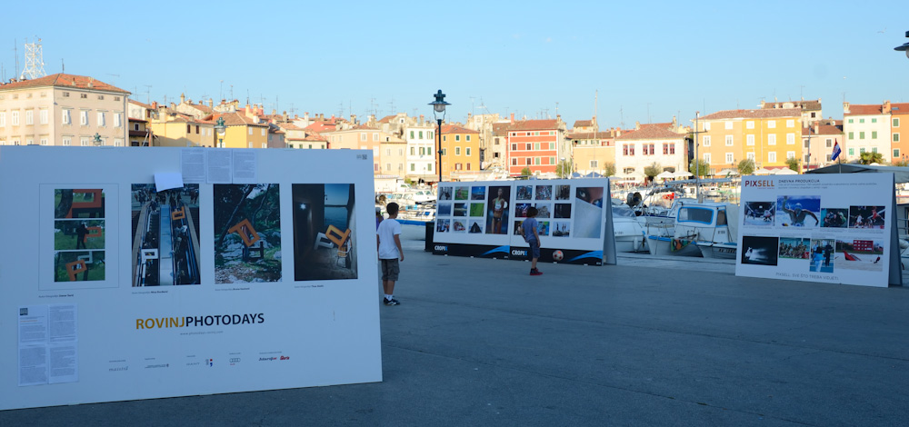 Rovinj Photodays, Ausstellung im Hafen