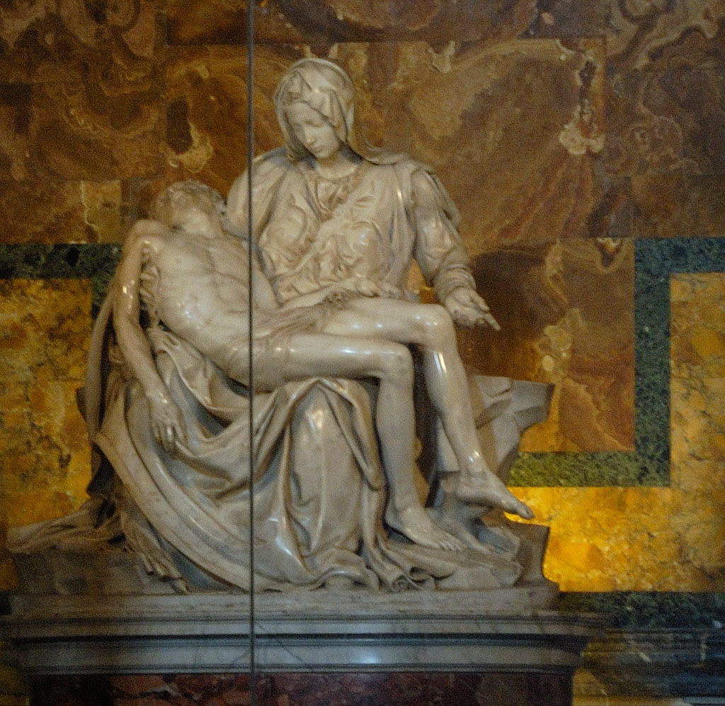 Petersdom, Pietá von Michelangelo