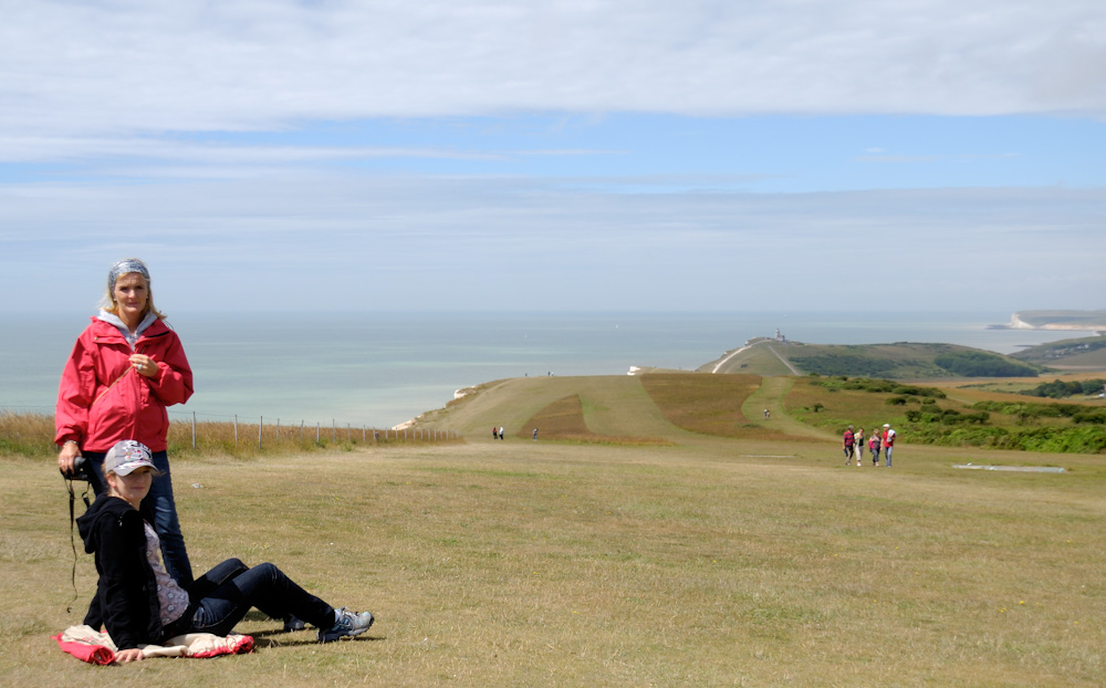 Pause auf dem Rücken einer der Seven Sisters.