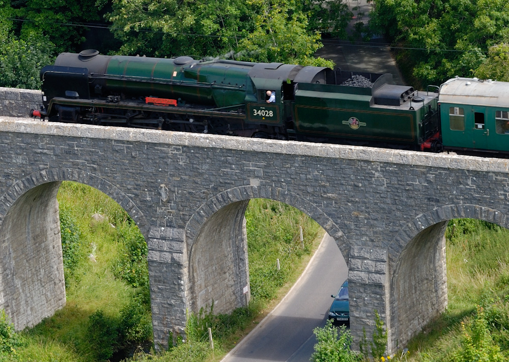 Steam Train Swanage Railway.