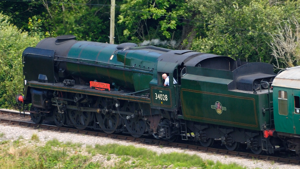 Steam Train Swanage Railway.