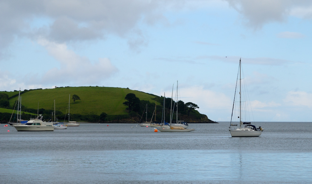 Trebah Garden am Ufer des Helford River.