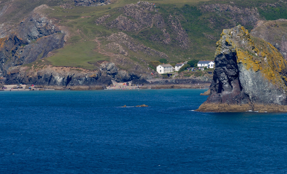 Blick zur Kynance Cove, ein beliebtes Ausflugsziel der Einheimischen.