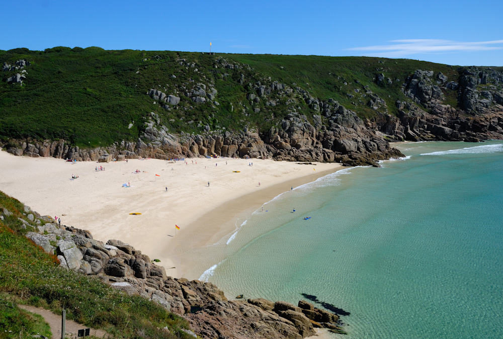 Porthcurno Beach