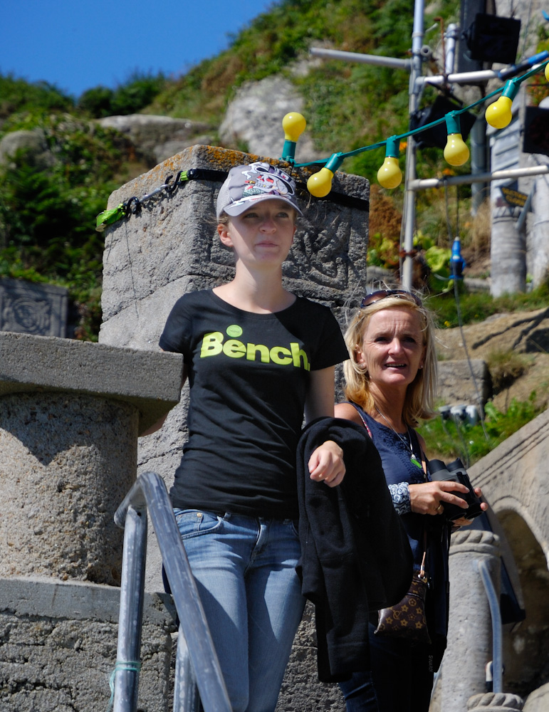 Minack Theatre, noch immer sichtlich beeindruckt von der tollen Akustik & Kulisse.