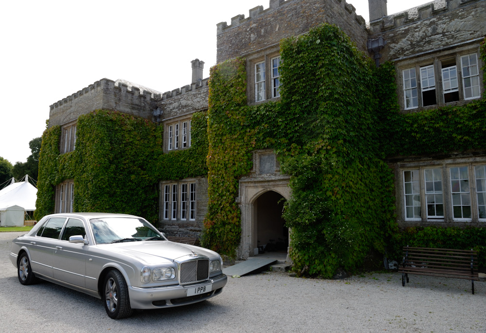 Prideaux Place, wir genossen die Führung durch den Herrensitz und bewunderten die riesige Gartenanlage...