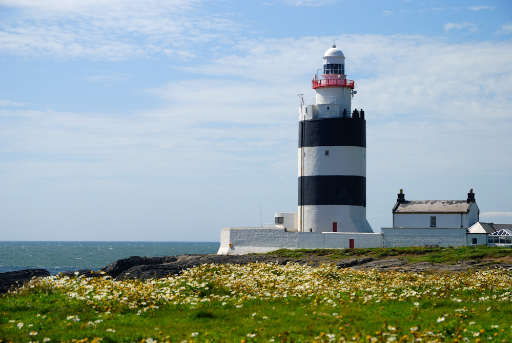 Das Wetter ist schön, also weiter nach Süden zum Hook Head an der irischen See.