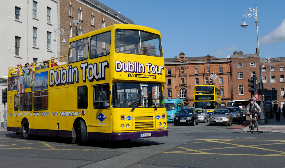 Dublin Bus auf der Merrion Row