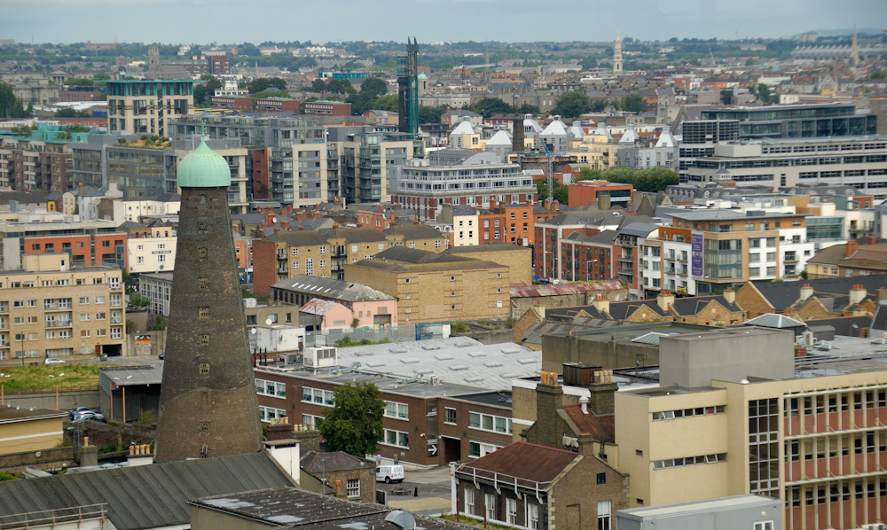 Blick über Dublin