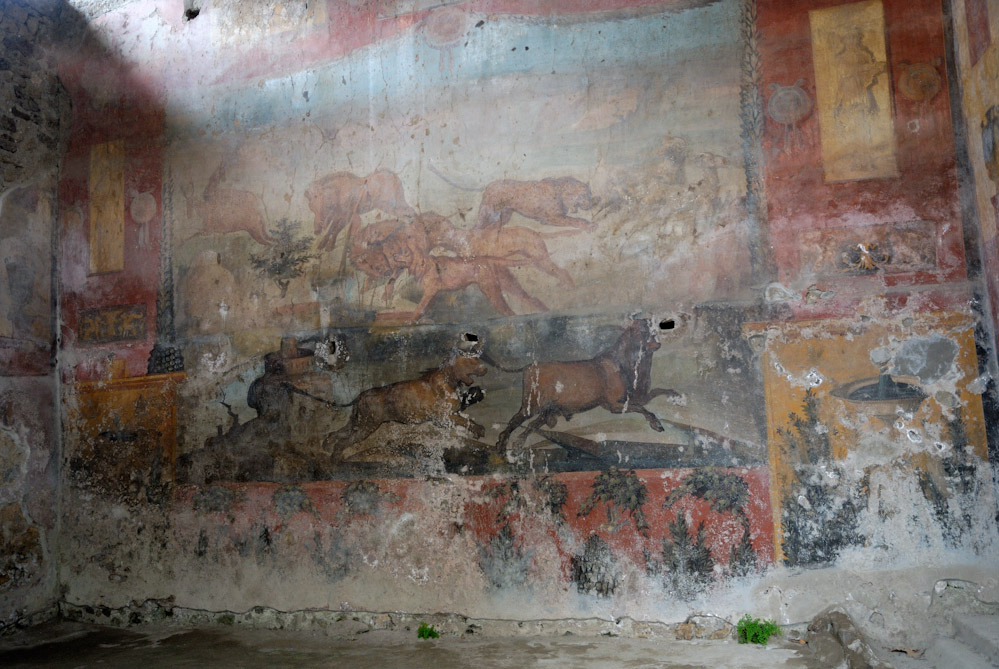 Pompei, im Haus des Caeius Secundus