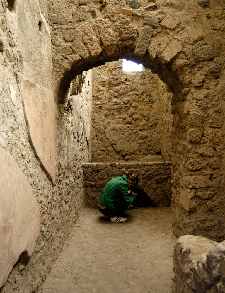 Pompei, Im Haus d. tragischen Dichters.