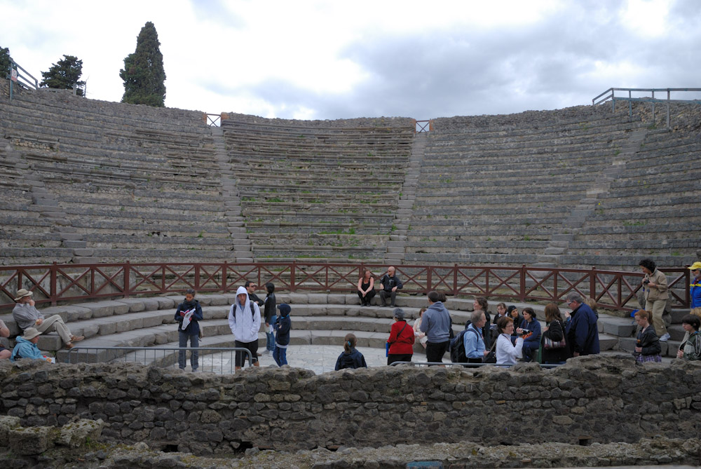 Pompei, das kleine Theater
