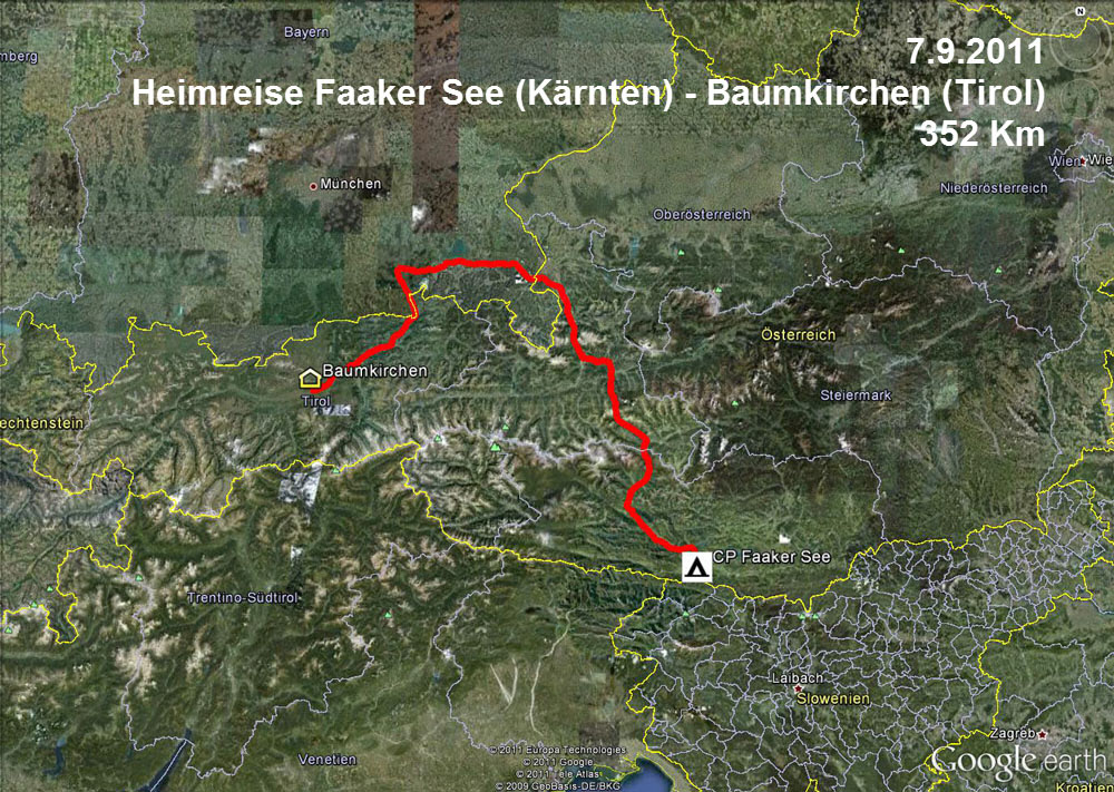 7.9.2011 Die letzten 352 Km nach Hause lassen wir gemütlich angehen und um 15:00 Uhr stellen wir das WoMo vor der Haustür ab.
Ein weiterer Traumurlaub ist zu Ende, leider. Wir haben uns einfach in die Insel verliebt und werden sicher wiederkommen. Dieses Jahr sind wir es etwas entspannter angegangen und haben viel Zeit am CP & Pool verbracht und einige Gegenden & Orte welche wir eigentlich besuchen wollten blieben auf der Strecke. Ein guter Grund wieder zukommen, es gibt ja noch soviel zu sehen dort.