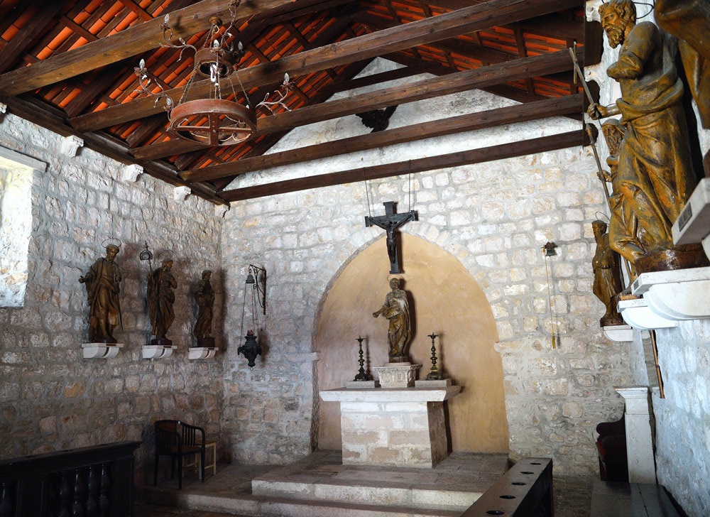 ...weitere Kapelle in Korcula...