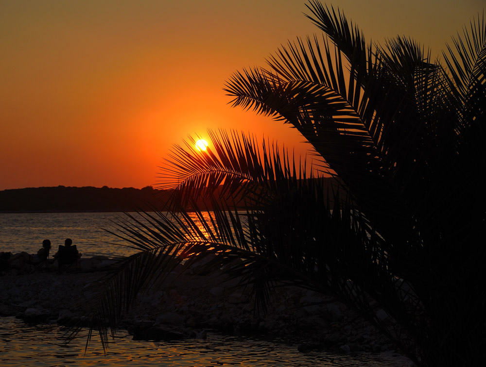 ...Sunset bei Loviste...