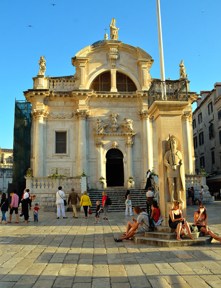 ...Die Kirche des Hl. Blasius, er  ist der Schutzpatron von Dubrovnik...