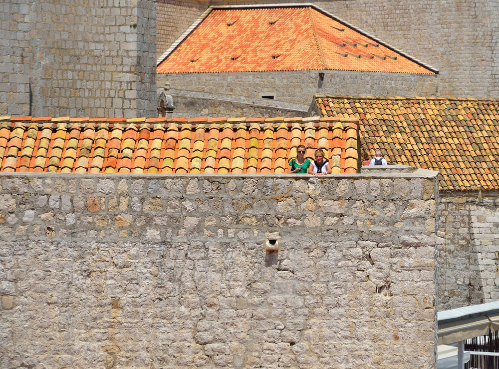 ...Über den Dächern von Dubrovnik...