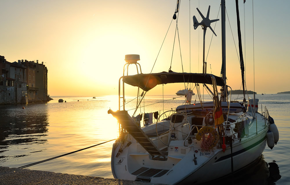 ...Sunset in Rovinj...