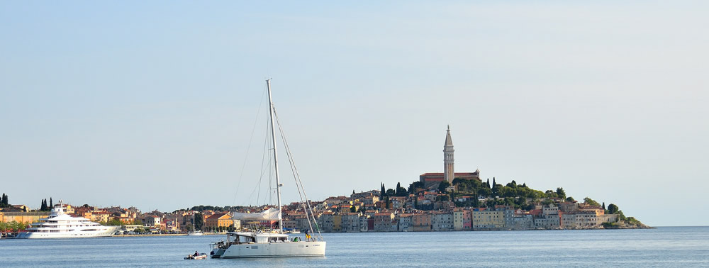 ...Rovinj von Norden aus gesehen...