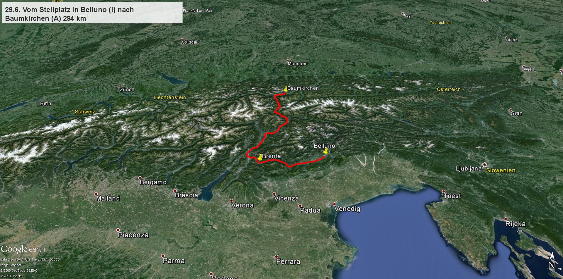 29.6. Wir schlafen bis 8:00 Uhr und brechen um 9:30 Uhr auf zur letzen Etappe. Auch die letzten 294 km verlaufen problemlos. Um 14:30 Uhr parke ich das WoMo vor der Haustür. 16 Tage Kroatien sind vorbei und es war wieder einmal traumhaft. Nur gut das wir Ende August wieder 15 Tage runter dürfen...