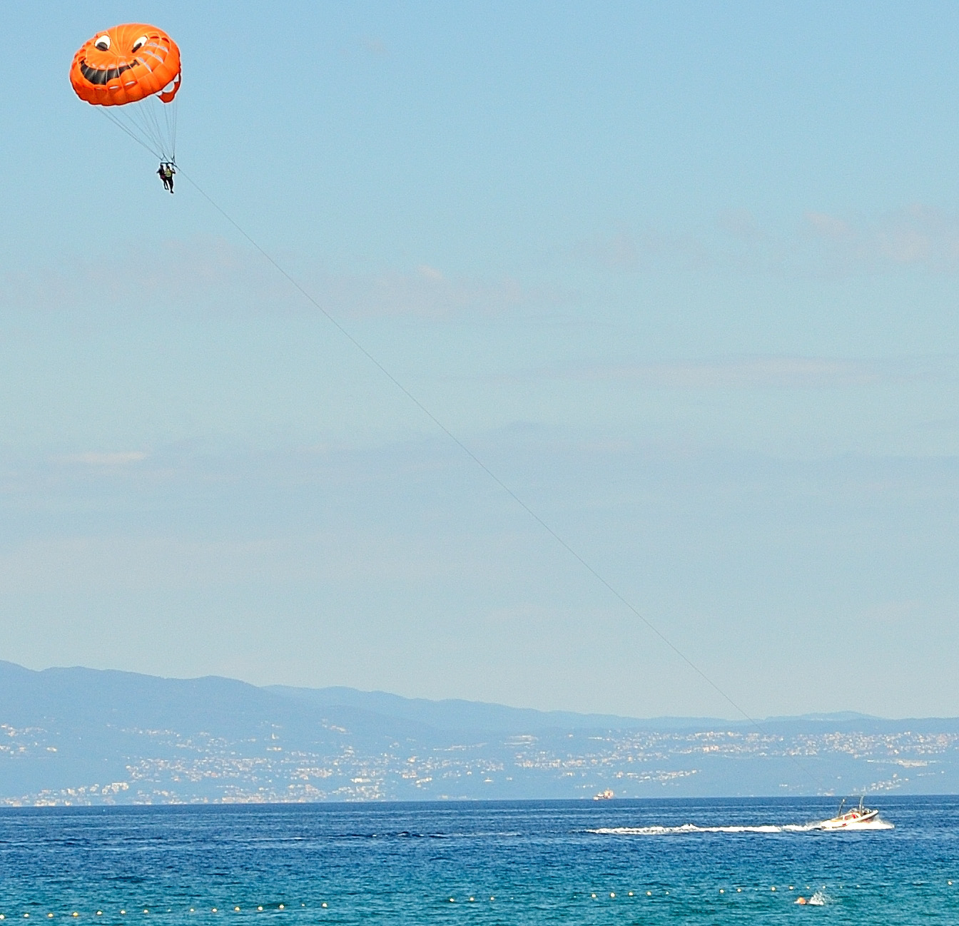 Parasailing bei Malinska...