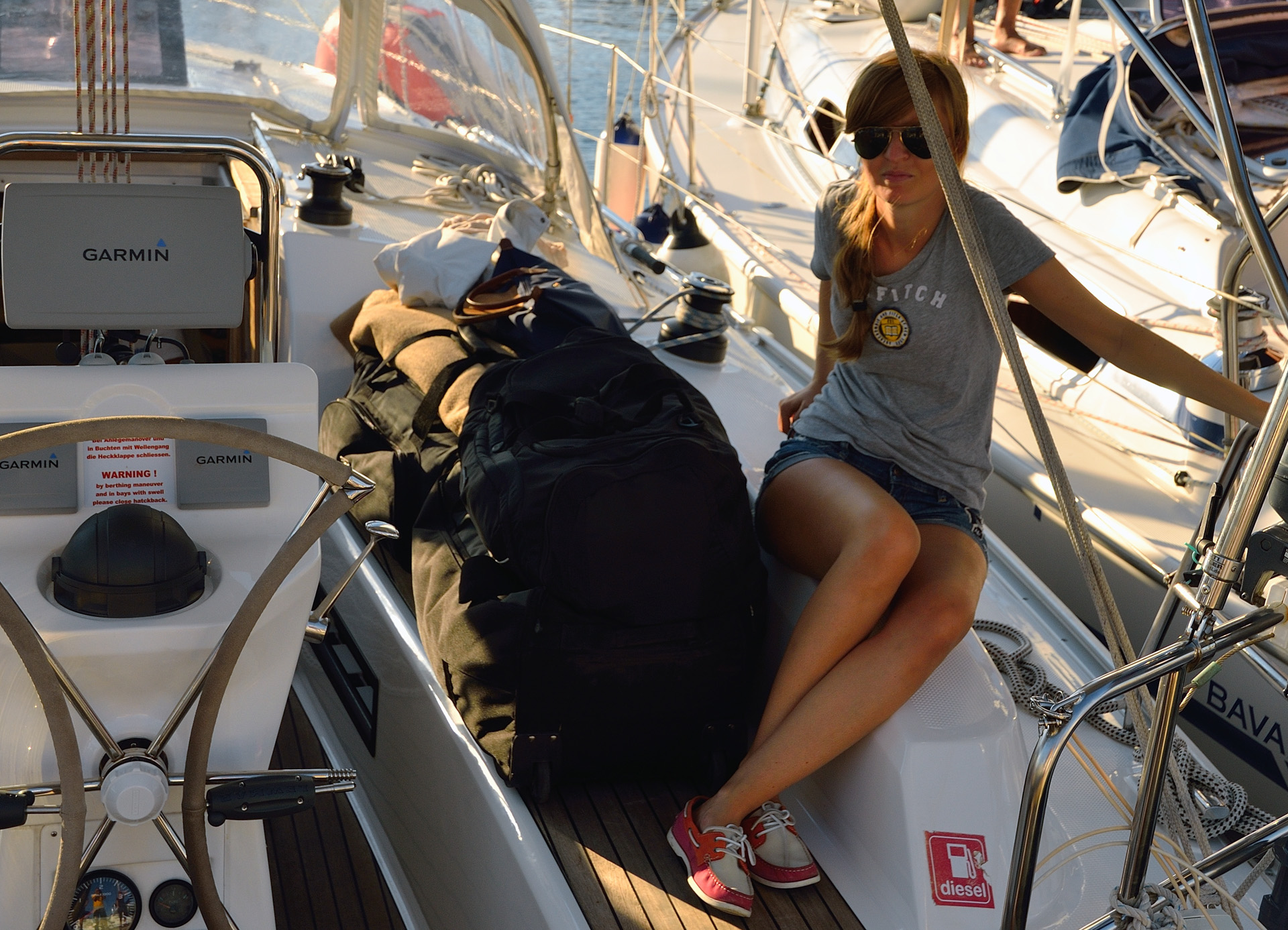 Verabschieden uns von Nina & Peter, wünschen ihnen eine tolle Segelwoche, Tanken unser WoMo nochmal randvoll und rollen weiter nach Süden zum Cp Prapratno in Ston...