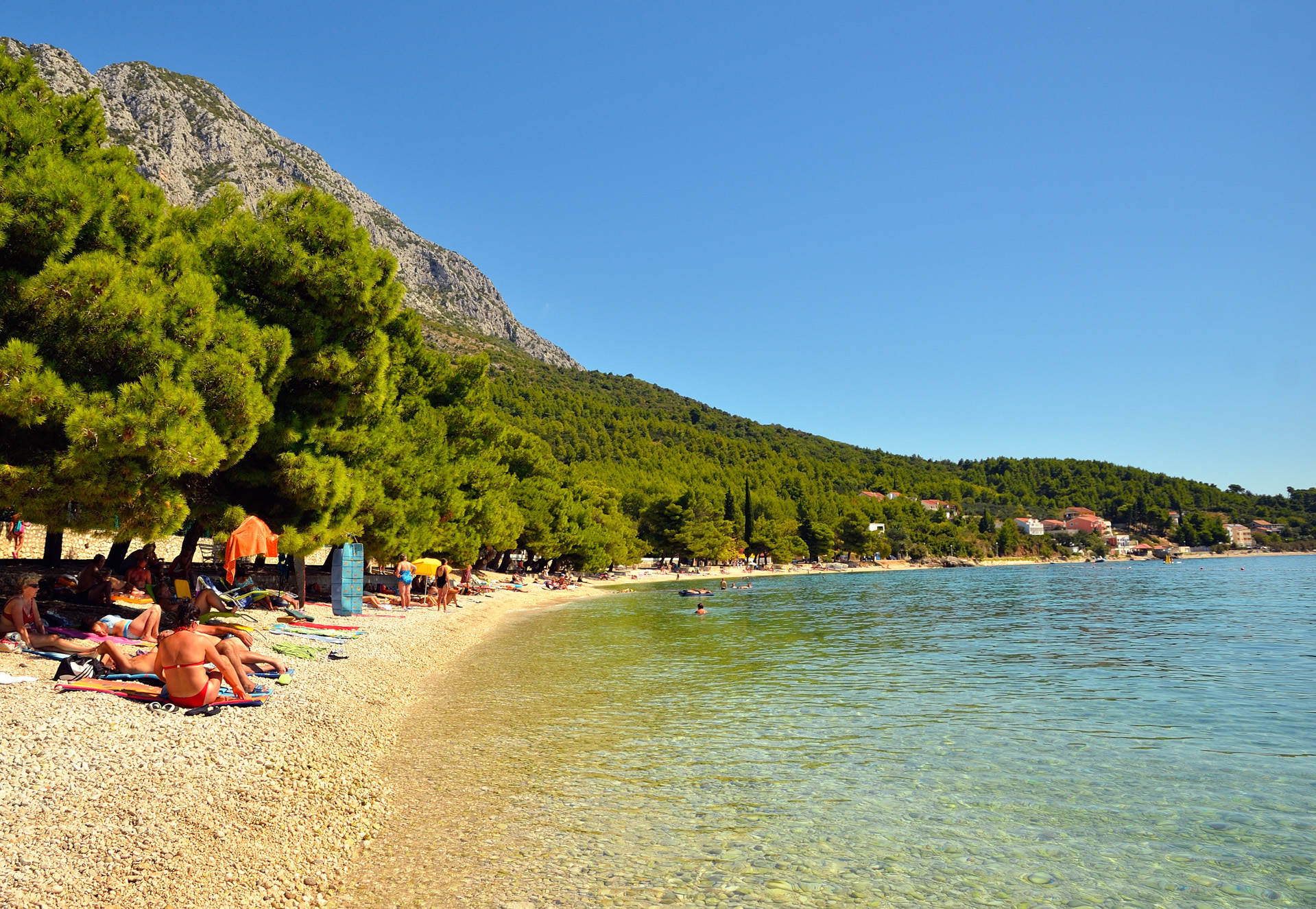 Dalmatien, Makarska-Riviera, Zaostrog, Camping Viter...
