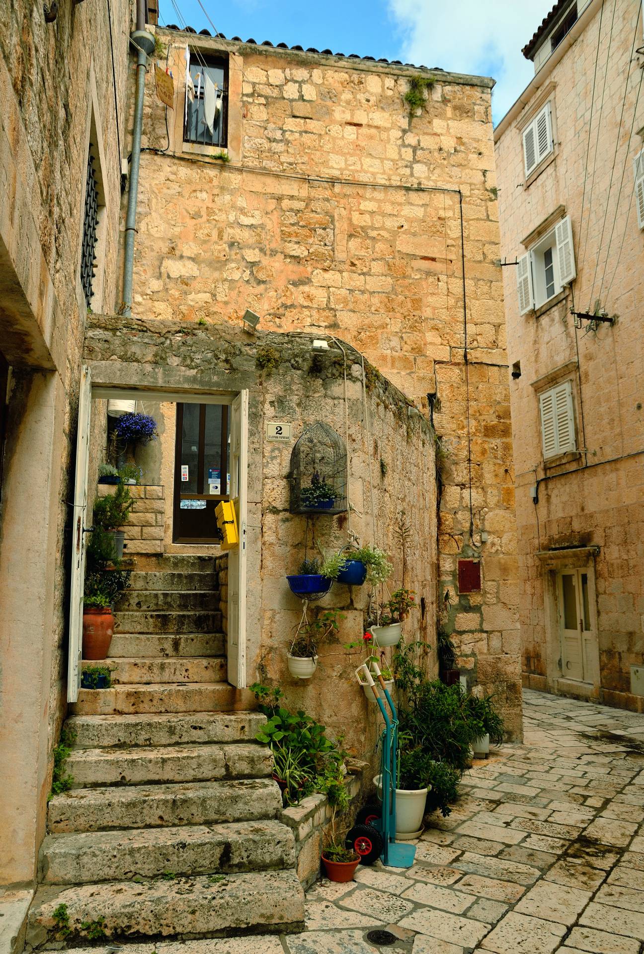 ...unterwegs in der Altstadt von Hvar...