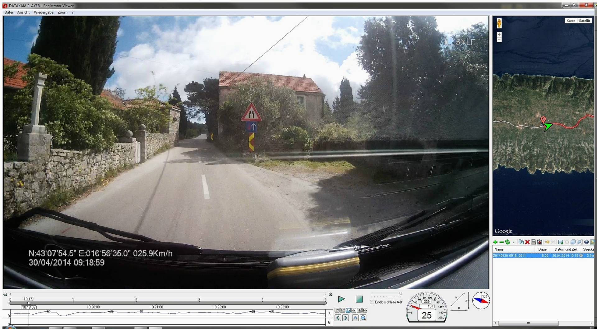 ...der Gegenverkehr in der Vorsaison ist praktisch kaum vorhanden, und das ist gut so!...