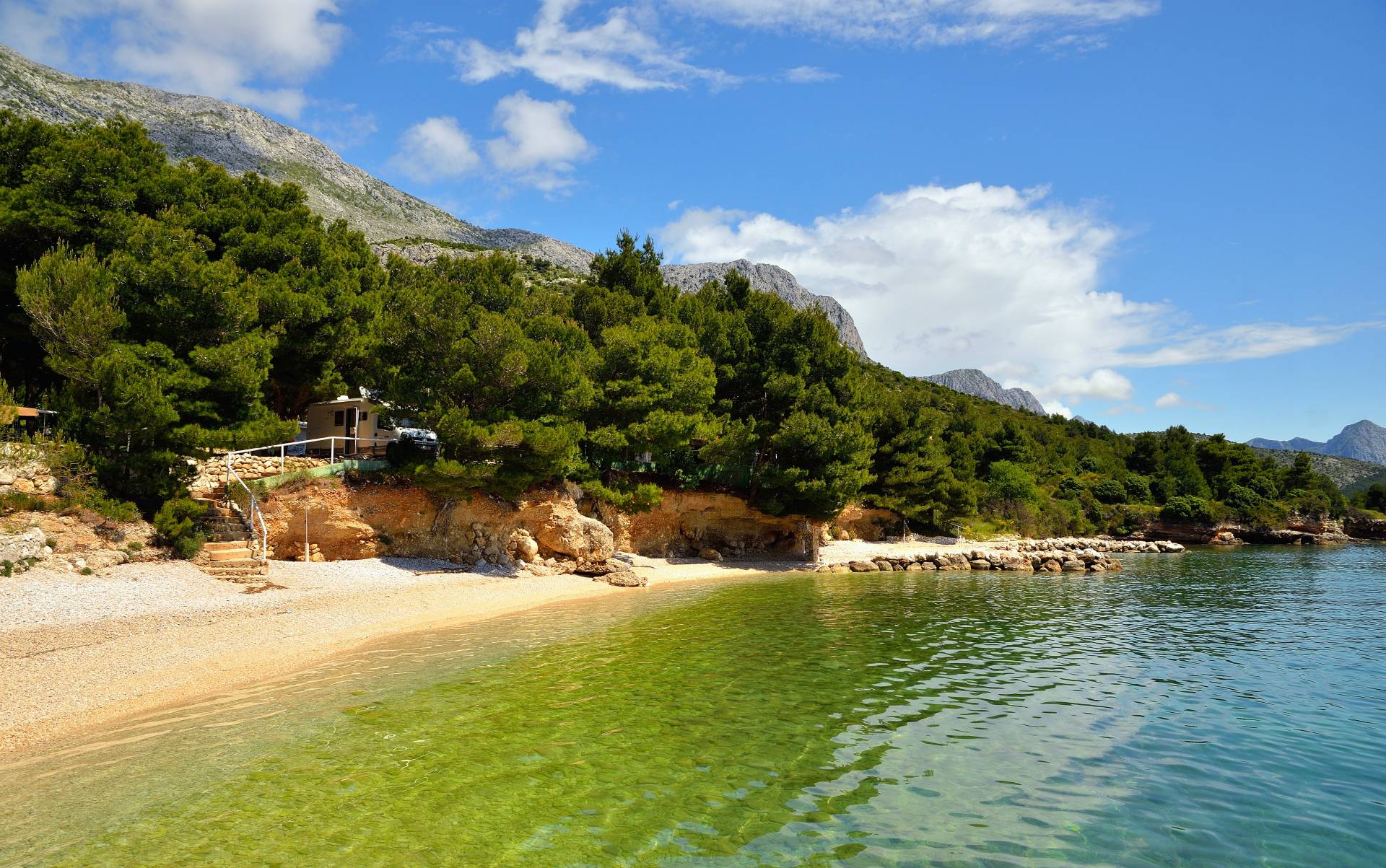 ...und an diesem Traumstrand wird auch meine persönliche Badesaison 2014 eröffnet, bei einer allerdings noch erfrischenden Wassertemperatur von 19°C, nach 5 Min. ist definitiv Schluss...