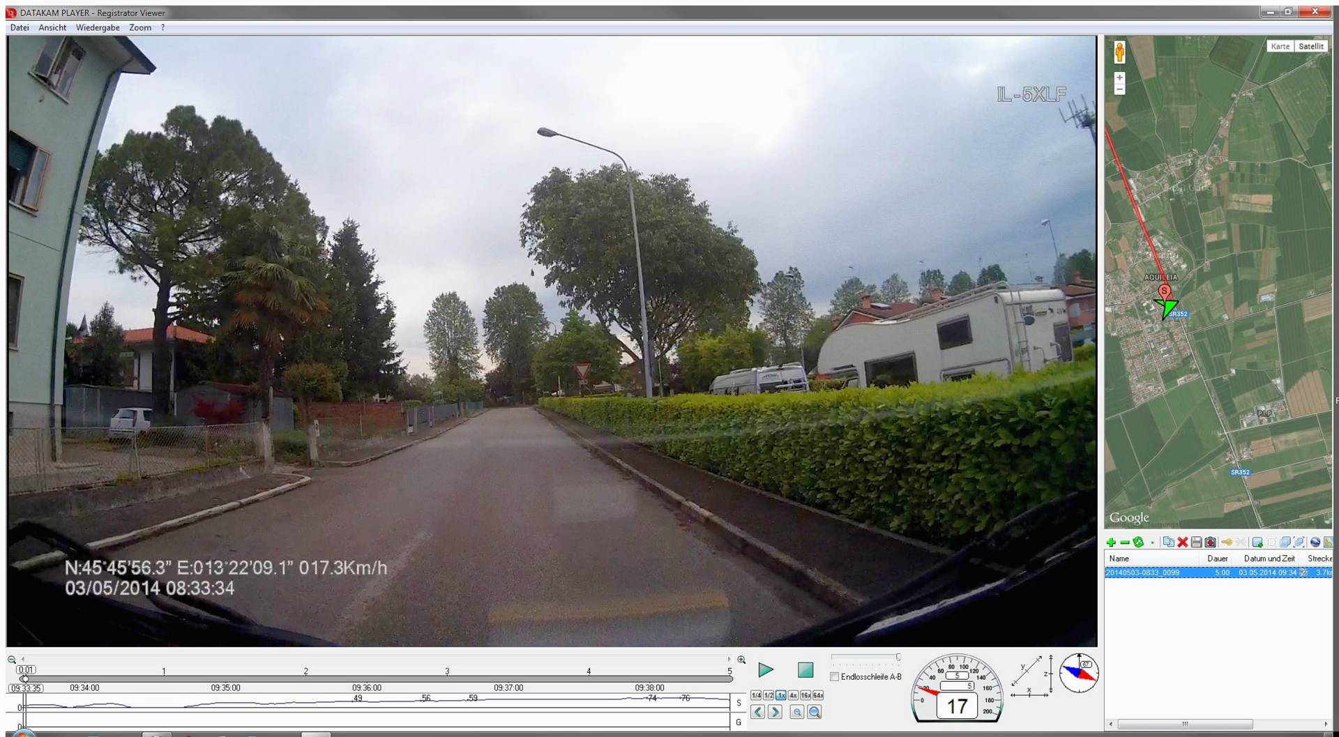 ...kurz vor 19:00 Uhr stellen wir den Motor am Stellplatz von Aquileia ab, lösen ein 24h Ticket und geniessen den Abend vorm Fernseher. Wir sind bereit für die morgige Shopping-Tour...