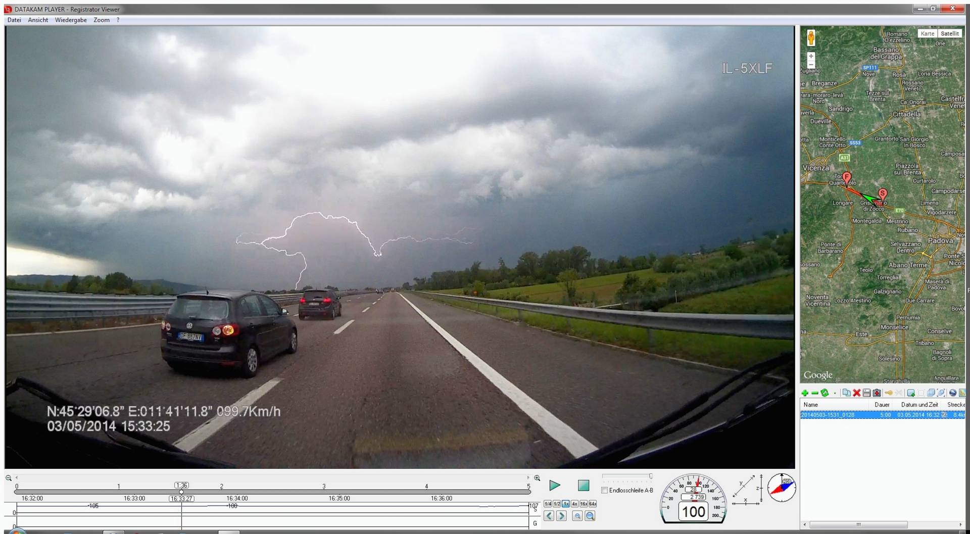 Blitz, die Zweite...