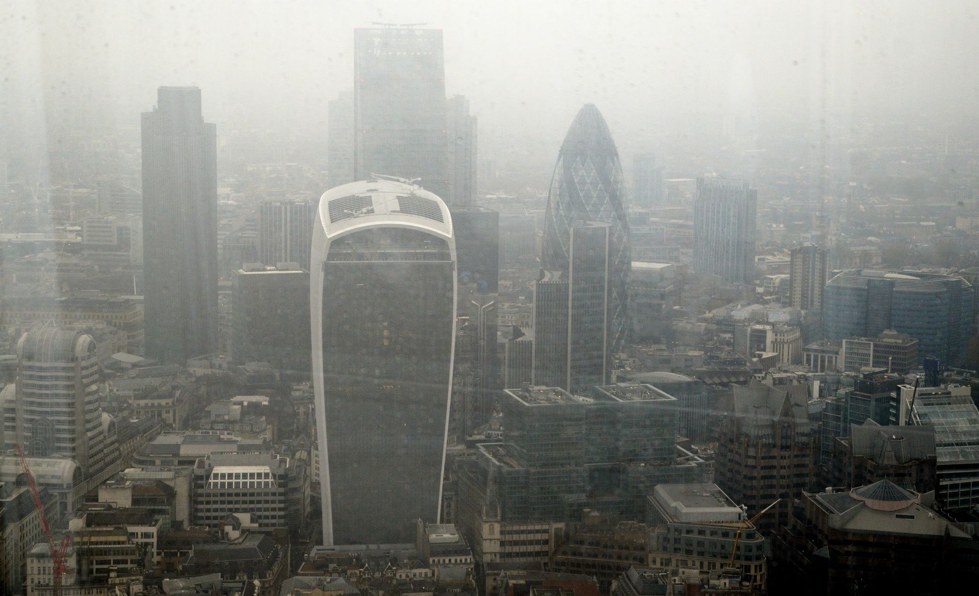 City of London, The Walkie Talkie, Gherkin, Nat West Tower, usw...