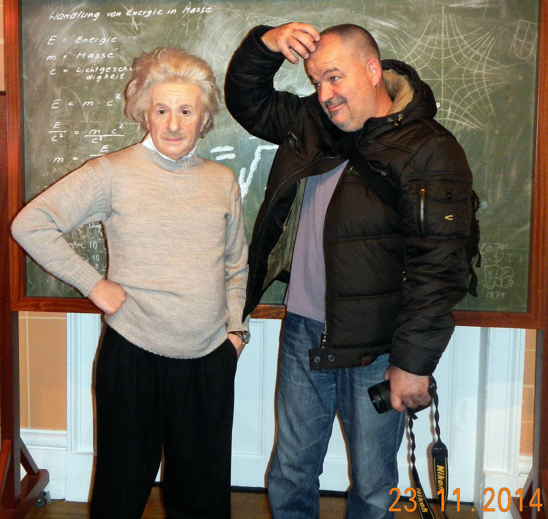 noch einmal 2 Denker...einfach genial dieses Wachsfigurenkabinett, ein MUSS für jeden Londonbesuch!! ...