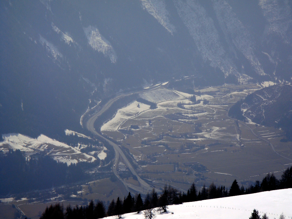 Tauernautobahn, Mautstelle St. Michael und Portal Katschbergtunnel