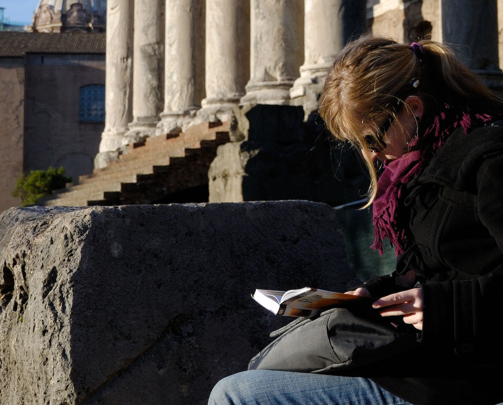 Forum Romanum, kurze Verschnaufpause !