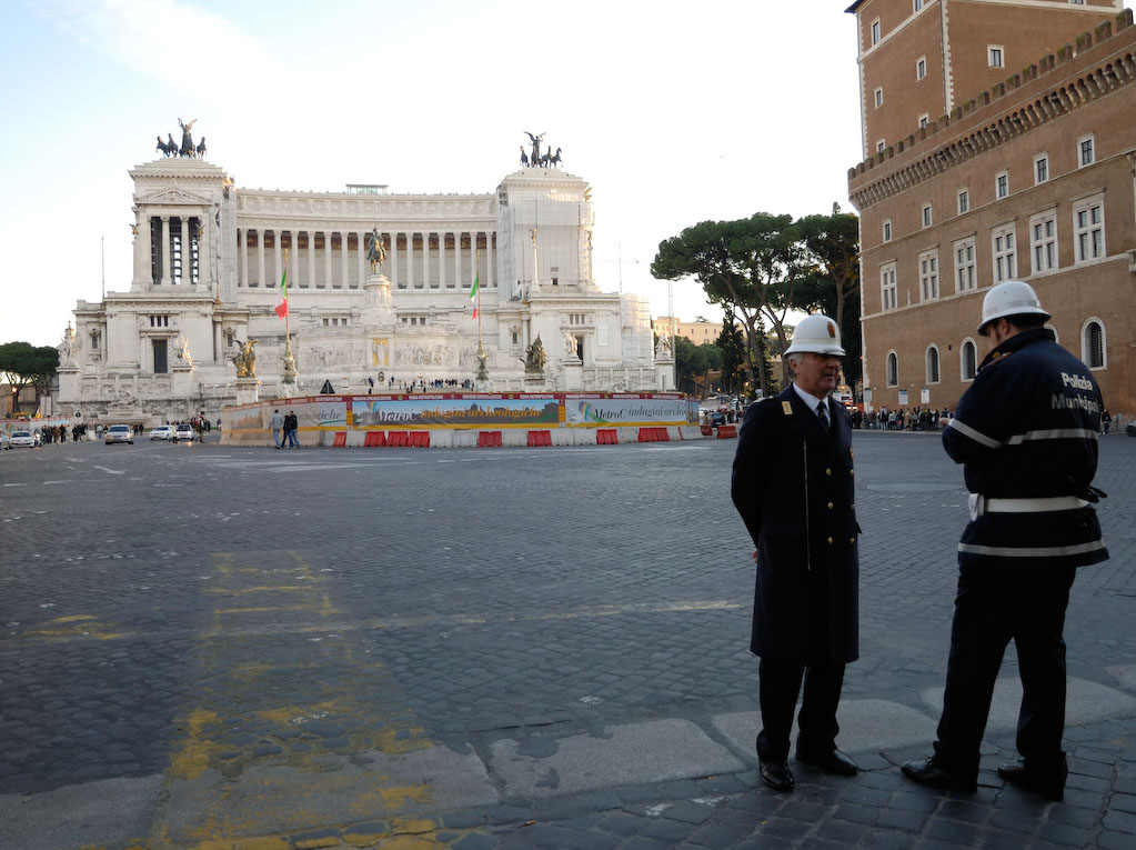 Il Vittoriano, Piazza Venezia, 1885-1911, auch genannt "die Schreibmaschine".