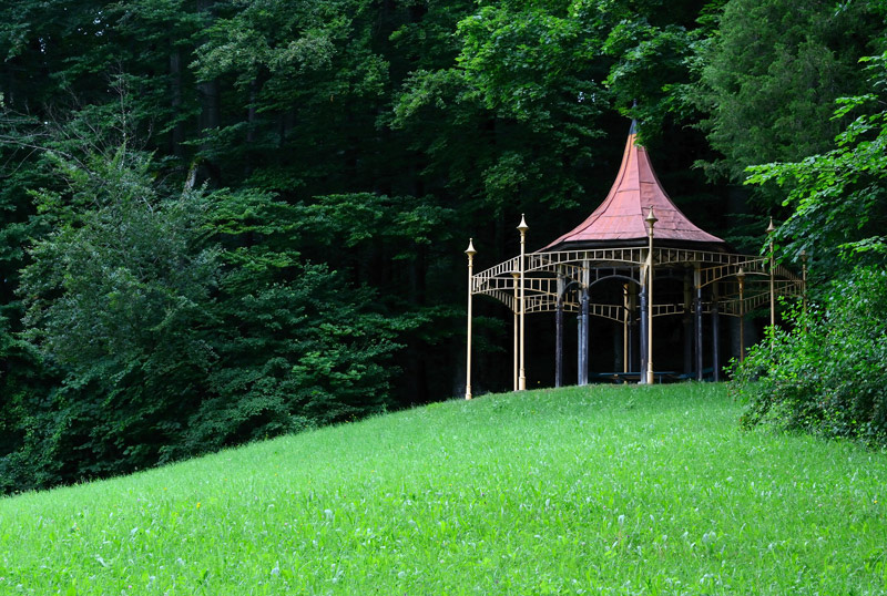 Pavillon im Park