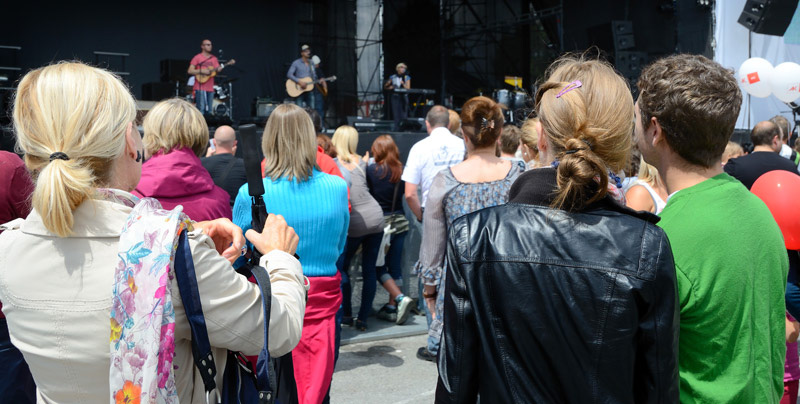 Tolle Stimmung schon beim Soundcheck. Am nächsten Morgen (27.6.) traten wir die Heimreise an, wo wir am Nachmittag wohlbehalten ankamen.